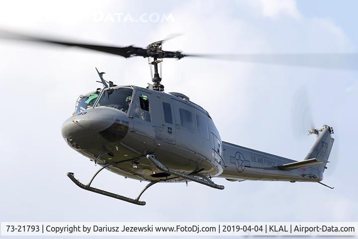 73-21793, 1973 Bell TH-1H Iroquois C/N 13481, TH-1H Iroquoise (Huey) 73-21793 FR from 23rd FS 58th OG Fort Rucker, AL
