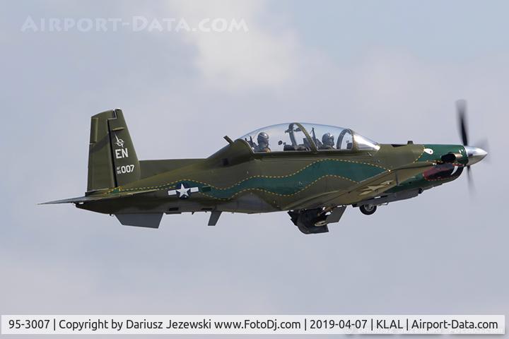 95-3007, 1995 Raytheon Beech T-6A Texan II C/N PT-11, T-6A Texan II 95-3007 EN from 459th FTS 