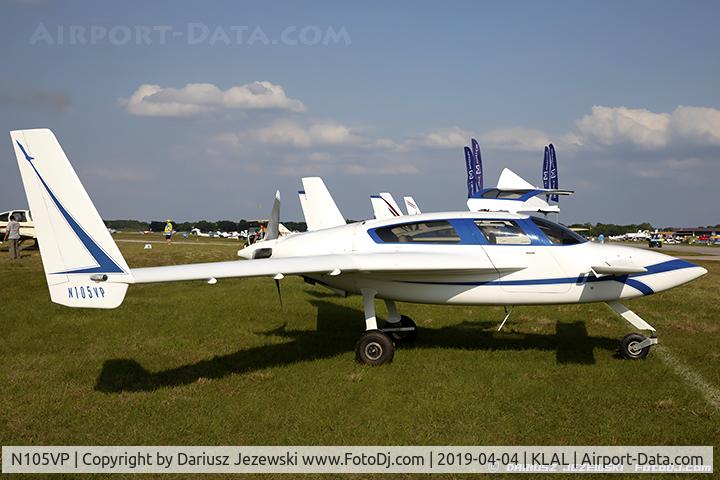 N105VP, 2002 Velocity Velocity XL C/N 3FX020, Velocity XL  C/N 3FX 020, N105VP
