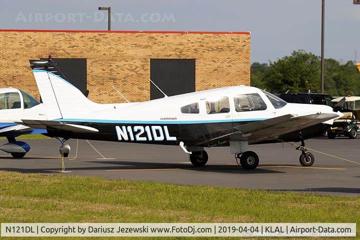 N121DL, 1979 Piper PA-28-161 C/N 28-8016115, Piper PA-28-161 Warrior II  C/N 28-8016115, N121DL