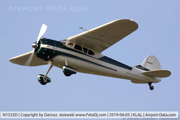 N1535D, 1952 Cessna 190 C/N 7757, Cessna 190  C/N 7757, N1535D
