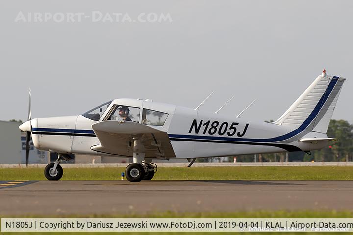 N1805J, 1968 Piper PA-28-140 C/N 28-24233, Piper PA-28-140 Cherokee Cruiser  C/N 28-24233, N1805J