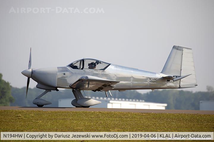 N194HW, 2016 Vans RV-9A C/N 90952, Vans RV-9A  C/N 90952, N194HW