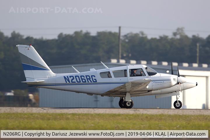 N206RG, 1967 Piper PA-30-160 Twin Comanche Twin Comanche C/N 30-1427, Piper PA-30 Twin Comanche  C/N 30-1427, N206RG