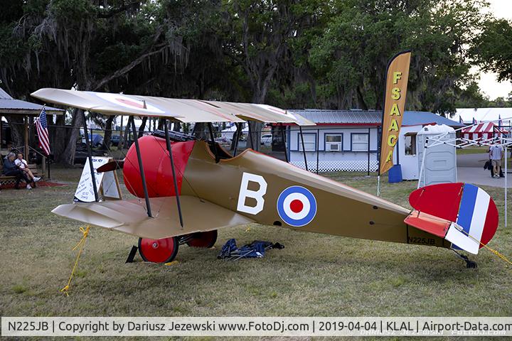 N225JB, Hickey John B AX3 BALLOON C/N 2, Sopwith Camel (replica)  C/N 63017, N225JB