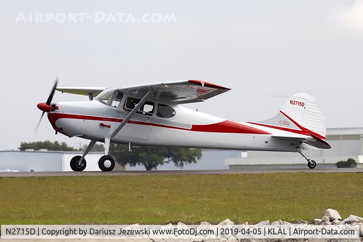 N2715D, 1952 Cessna 170B C/N 25257, Cessna 170B  C/N 25257, N2715D