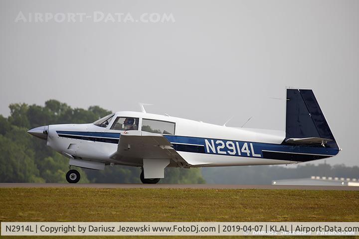 N2914L, 1967 Mooney M20F Executive C/N 670486, Mooney M20F Executive  C/N 670486, N2914L
