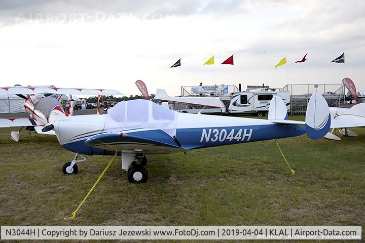 N3044H, 1946 Erco 415C Ercoupe C/N 3669, Ercoupe 415-C  C/N 3669, N3044H