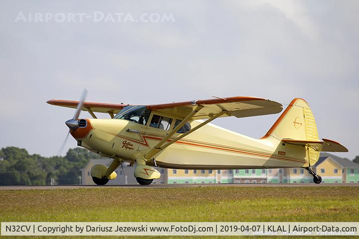 N32CV, 1947 Stinson 108-2 Voyager C/N 108-3032, Stinson 108-2 Voyager  C/N 108-3032, N32CV