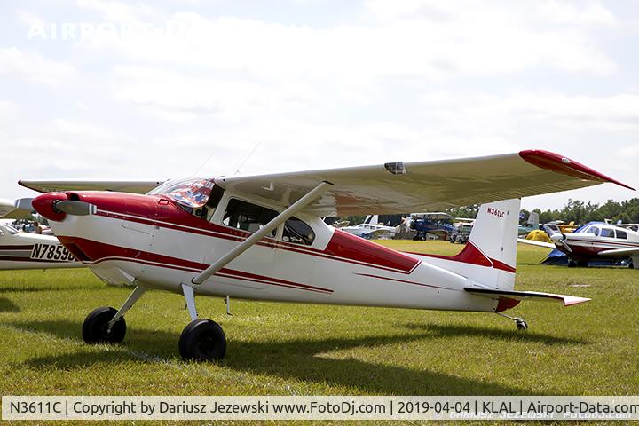 N3611C, 1957 Cessna 180 C/N 31109, Cessna 180 Skywagon  C/N 31109, N3611C