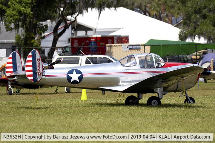 N3632H, 1947 Erco 415CD Ercoupe C/N 4257, Ercoupe 415-CD  C/N 4257, N3632H