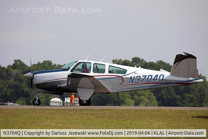 N3704Q, 1966 Beech V35 Bonanza C/N D-8365, Beech V35 Bonanza  C/N D-8365 , N3704Q