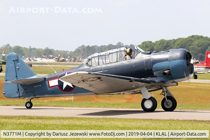 N3771M, North American SNJ-5C (AT-6D) Texan Texan C/N 88-17109, North American AT-6D Texan  C/N 88-17109, N3771M