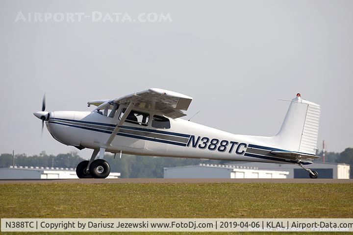 N388TC, 1989 Dassault Falcon 50 C/N 196, Cessna 172 Skyhawk  C/N 29601, N388TC