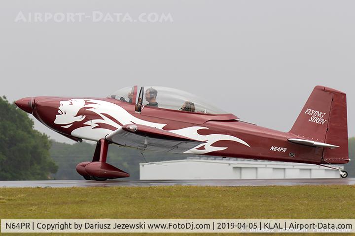N64PR, 2007 Van's RV-8 C/N 82263, PR-1  C/N 82263, N64PR