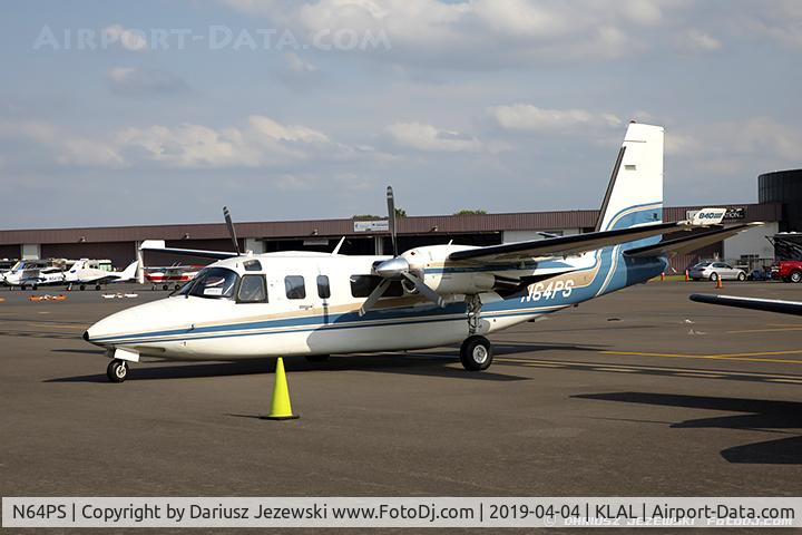 N64PS, 1981 Gulfstream 690C Jetprop 840 C/N 11702, Twin Commander Aircraft Corp 690C  C/N 11702, N64PS