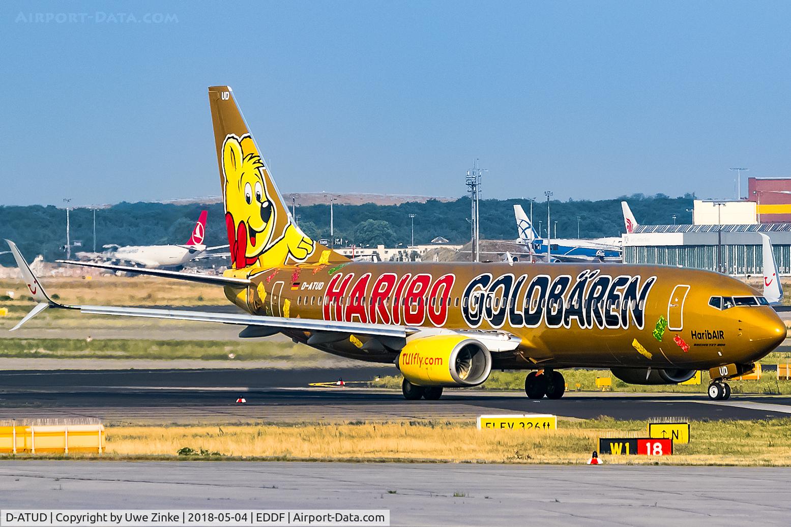 D-ATUD, 2006 Boeing 737-8K5 C/N 34685, Frankfurt