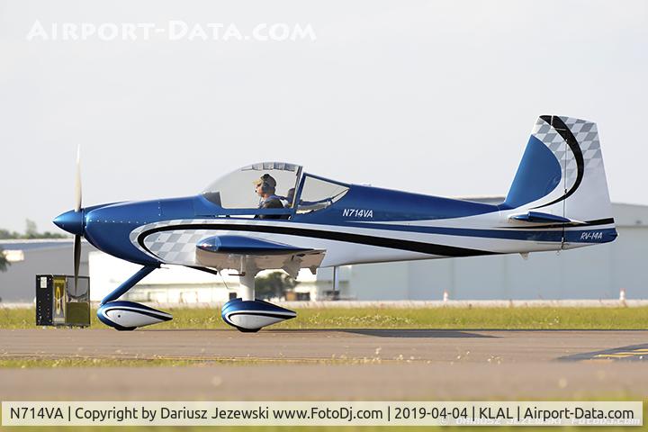 N714VA, 2018 Vans RV-14A C/N 140231, Vans RV-14A  C/N 140231, N714VA