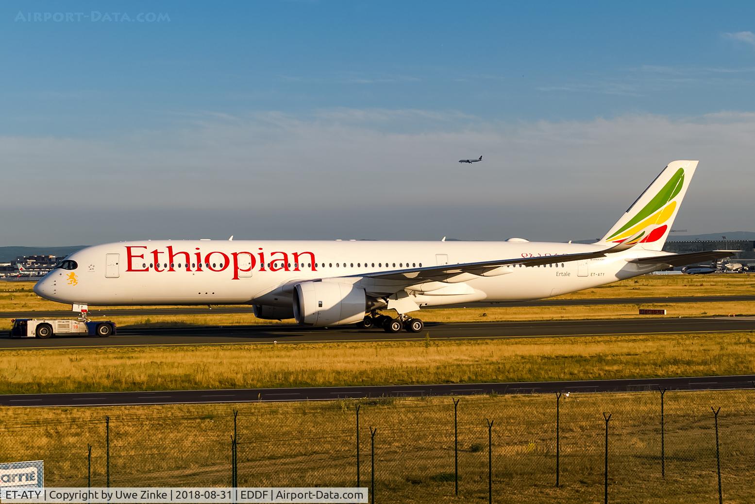 ET-ATY, 2017 Airbus A350-941 C/N 089, Frankfurt