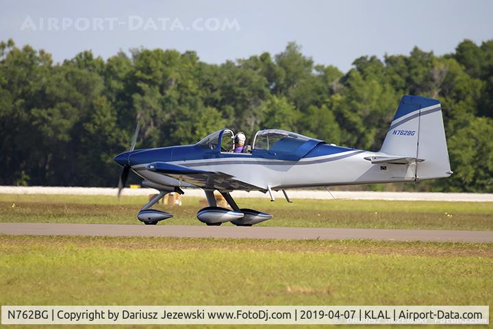 N762BG, 2008 Vans RV-9A C/N 91274, Vans RV-9A  C/N 91274, N762BG