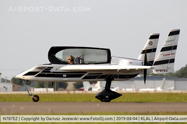 N787EZ, 1985 Rutan Long-EZ C/N 1217, Rutan Long-EZ  C/N 1217, N787EZ