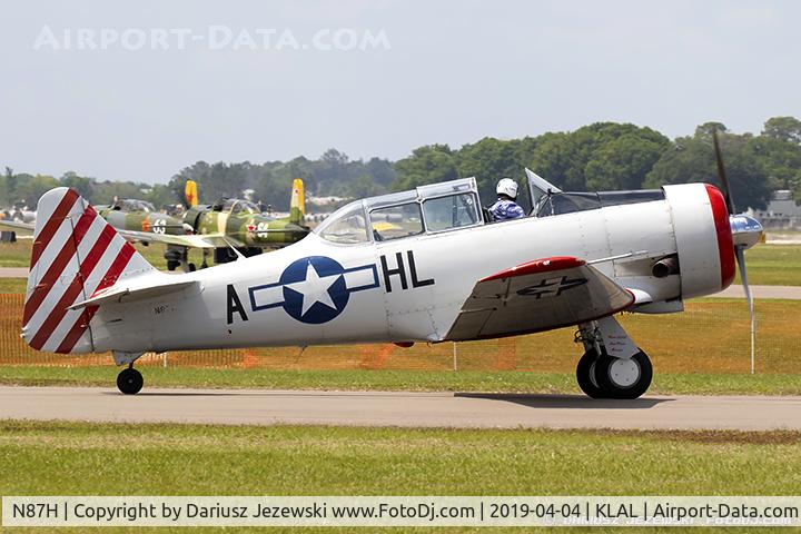 N87H, 1941 North American AT-6D Texan C/N 41-34571, North American AT-6D Texan  C/N 41-34571, N87H