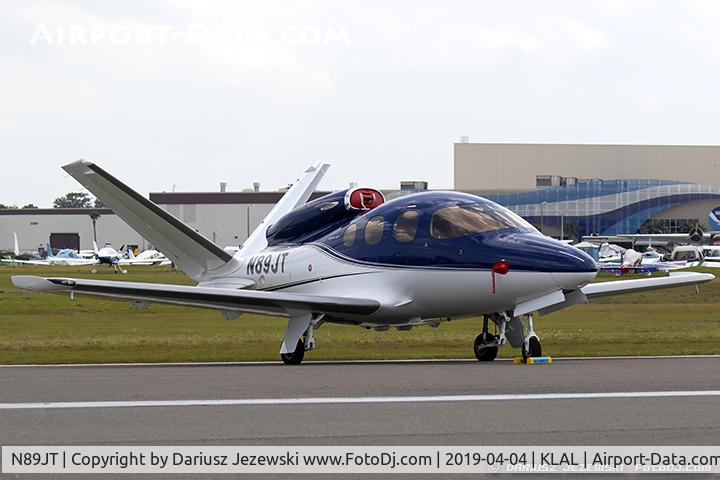 N89JT, 2019 Cirrus SF50 Vision C/N 0095, Cirrus SF50 Vicion  C/N 95, N89JT