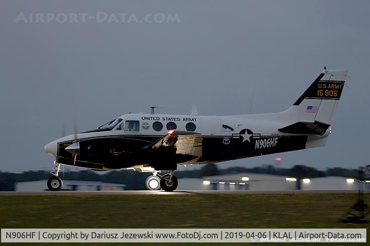 N906HF, 1971 Beech U-21G (A90-1) Ute C/N LM-140, Beech 65-A90 (U-21G) Queen Air  C/N LM-140, N906HF