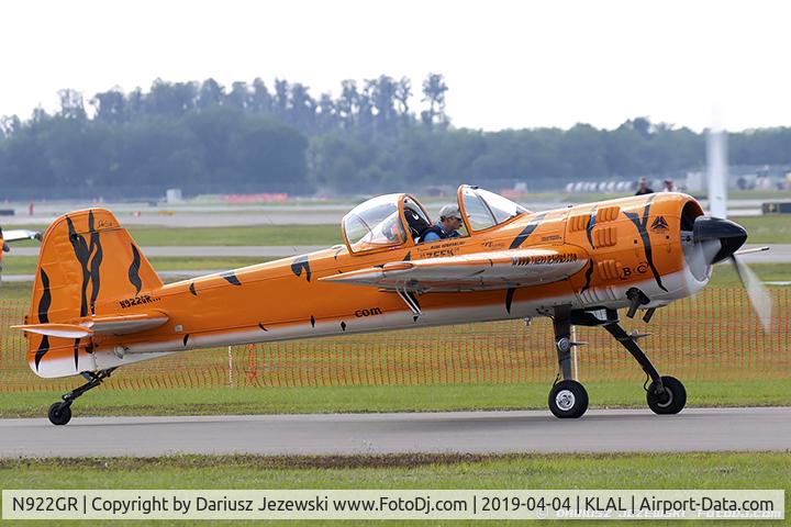 N922GR, 1992 Yakovlev Yak-55M C/N 920505, Yakovlev YAK-55M  C/N 920505, N922GR