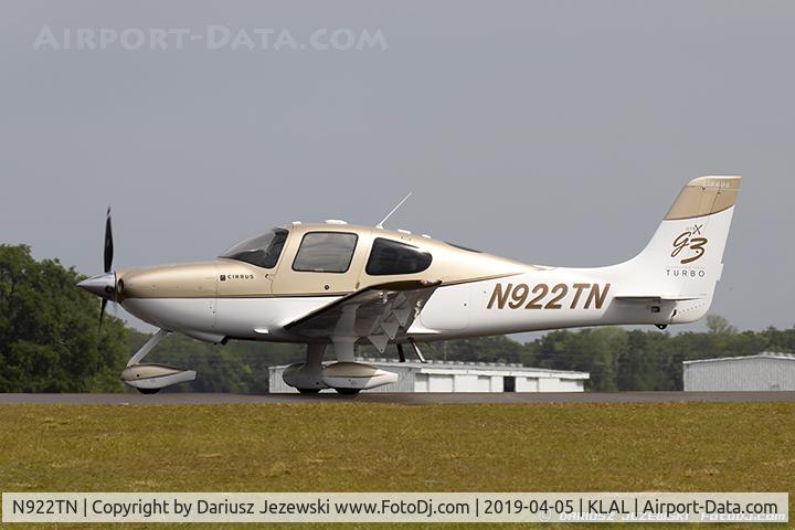 N922TN, 2007 Cirrus SR22 G3 GTS  X Turbo C/N 2529, Cirrus SR22  C/N 2529, N922TN