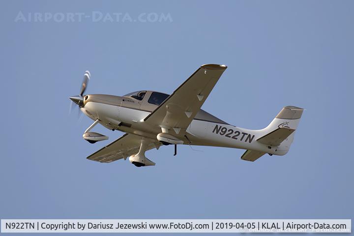 N922TN, 2007 Cirrus SR22 G3 GTS  X Turbo C/N 2529, Cirrus SR22  C/N 2529, N922TN