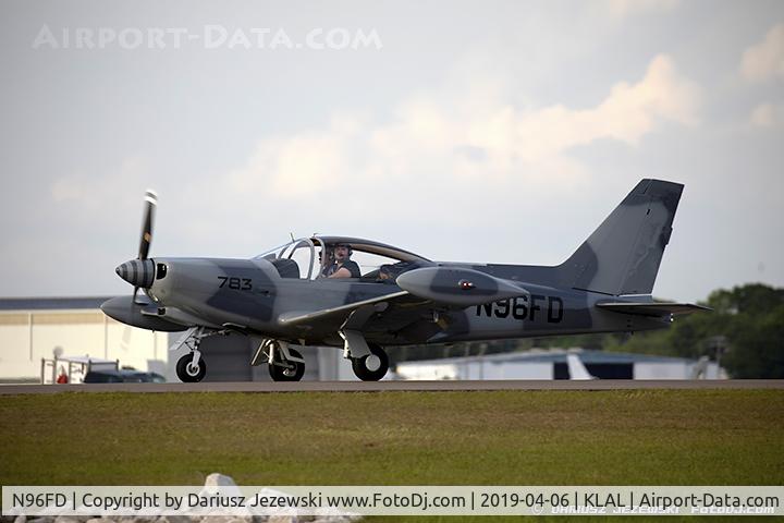 N96FD, 1990 SIAI-Marchetti SF-260D C/N 783, Agusta Spa F.260D  C/N 783, N96FD