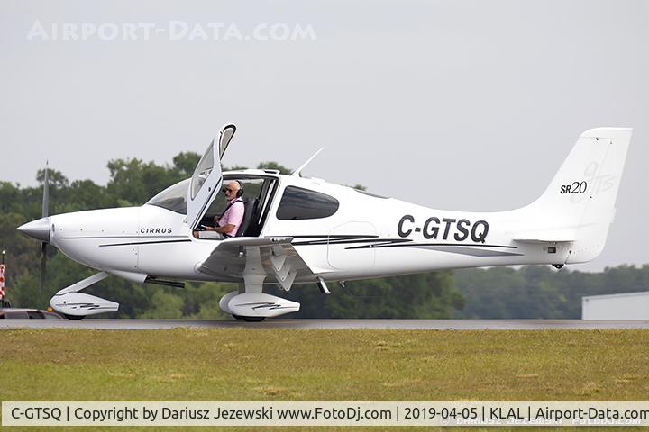 C-GTSQ, 2005 Cirrus SR20 GTS C/N 1529, Cirrus SR20 GTS  C/N 1529, C-GTSQ