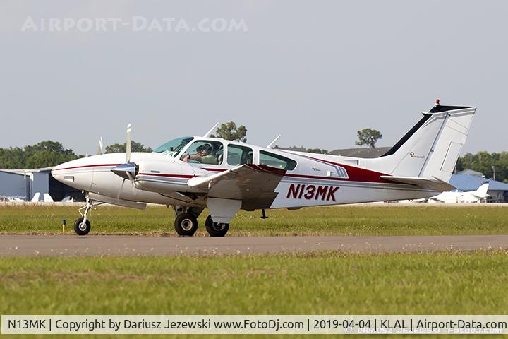 N13MK, 1968 Beech D55 Baron C/N TE-515, Beech D55 Baron  C/N TE-515, N13MK