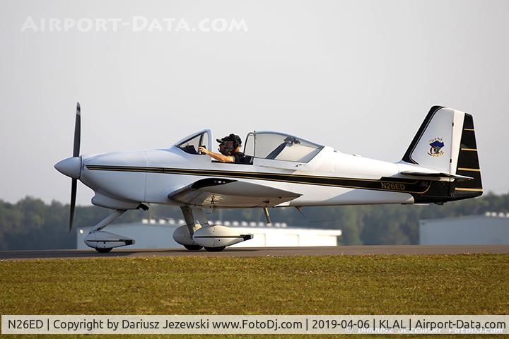 N26ED, 1999 Van's RV-6A C/N 24840, Vans RV-6A  C/N 24840, N26ED