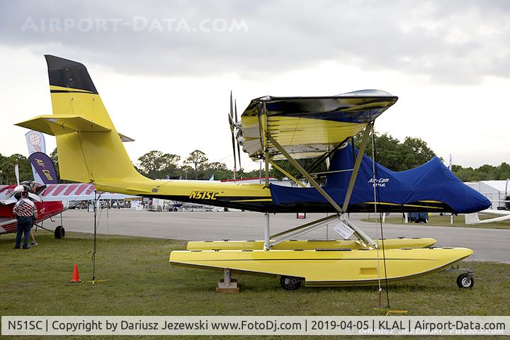 N51SC, 1999 Leza-Lockwood Air Cam C/N AC017, AirCam  C/N AC-017 , N51SC