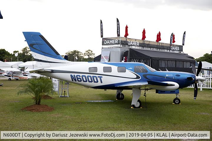 N600DT, 2018 Piper PA-46-600TP C/N 4698068, Piper PA-46-600TP Meridian M600  C/N 4698068, N600DT