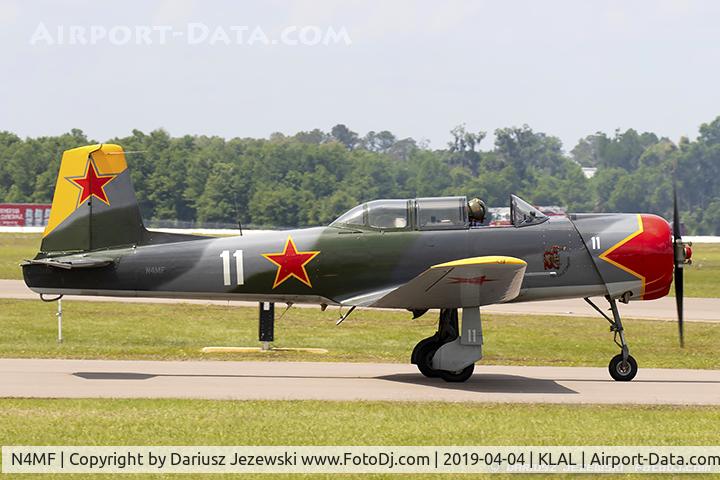 N4MF, Nanchang CJ-6 C/N 2951203, Nanchang CJ-6  C/N 2951203, N4MF