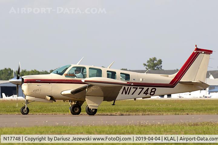 N17748, 1977 Beech A36 Bonanza 36 C/N E-1017, Beech A36 Bonanza 36  C/N E-1017, N17748