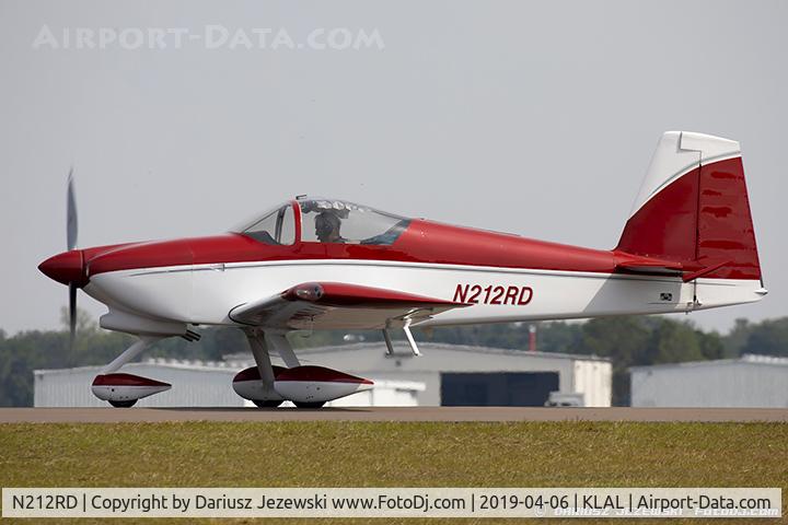 N212RD, Vans RV-7A C/N 72766, Vans RV-7A  C/N 72766, N212RD