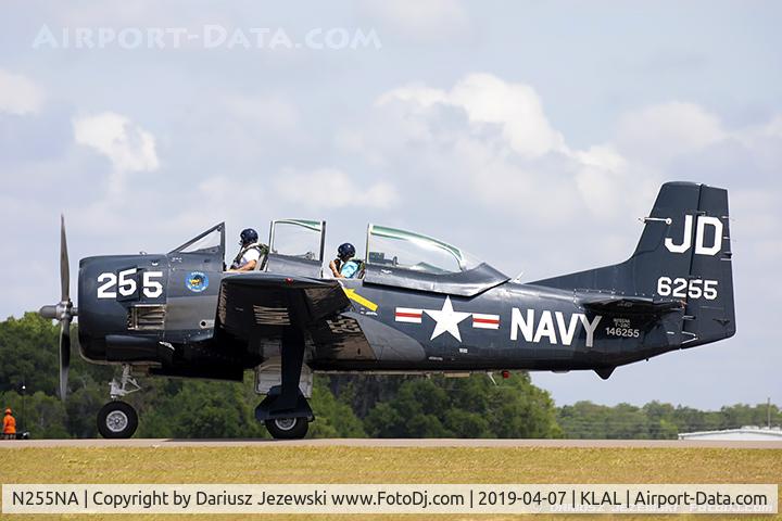 N255NA, 1954 North American T-28C Trojan C/N 252-18 (146255), North American T-28C Trojan  C/N 146255, N255NA