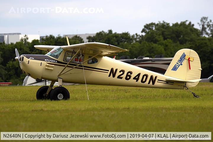 N2640N, 1947 Cessna 140 C/N 12898, Cessna 140  C/N 12898, N2640N