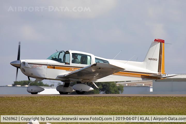 N26962, 1979 Gulfstream American Corp AA-5A C/N AA5A0842, Gulfstream American Corp AA-5A Cheetah  C/N AA5A0842 , N26962