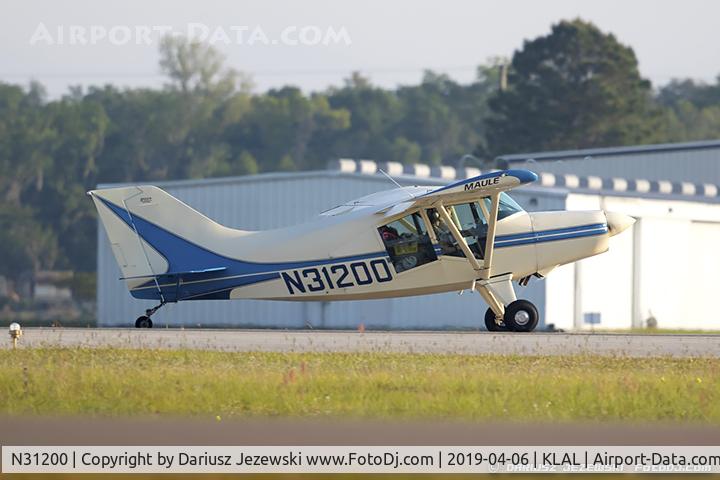N31200, 1995 Maule MX-7-180A Sportplane C/N 20036C, Maule MX-7-180A Sportplane  C/N 20036C , N31200