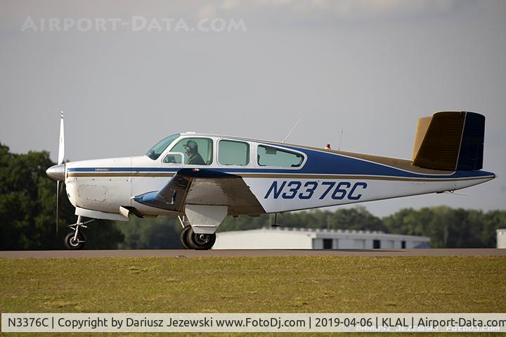 N3376C, 1955 Beech F35 Bonanza C/N D-4043, Beech F35 Bonanza  C/N D-4043, N3376C