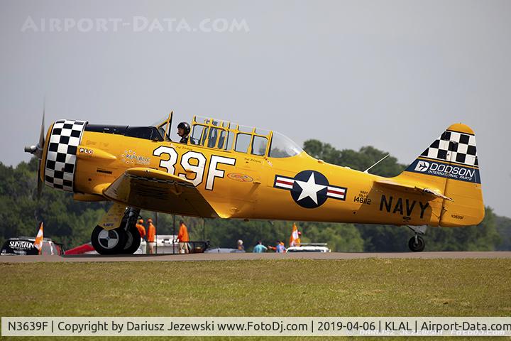 N3639F, North American SNJ-6 Texan C/N 121-43111, North American SNJ-6 Texan  C/N 112148, N3639F