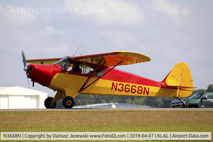 N3668N, 1947 Piper PA-12 Super Cruiser C/N 12-1919, Piper PA-12 Super Cruiser  C/N 7275, N3668N