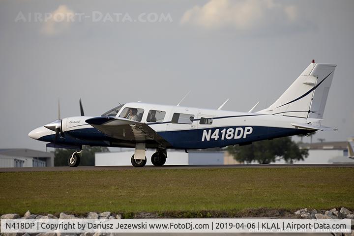 N418DP, 1976 Piper PA-34-200T C/N 34-7670239, Piper PA-34-200T Seneca II  C/N 34-7670239 , N418DP