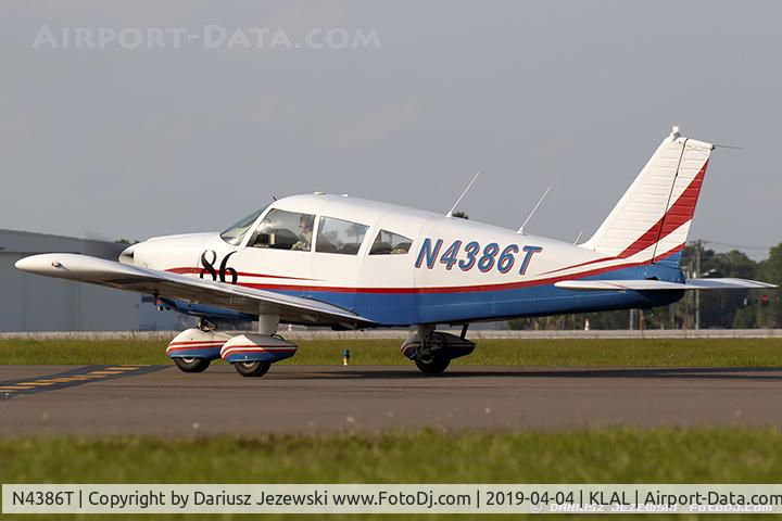 N4386T, 1971 Piper PA-28-180 Cherokee C/N 28-7105221, Piper PA-28-180 Cherokee  C/N 28-7105221, N4386T
