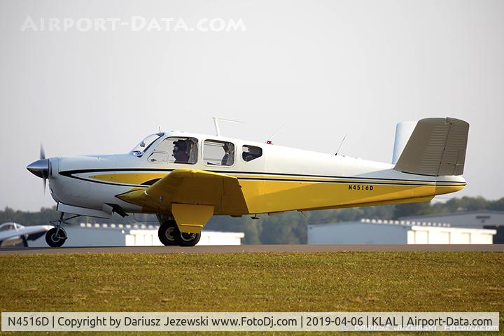 N4516D, 1956 Beech G35 Bonanza C/N D-4687, Beech G35 Bonanza  C/N D-4687 , N4516D